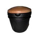 Zassenhaus Cast Iron Spice Set With Beech Wood Lid, 3" Grinder, Black. Fixed Price $70.00.