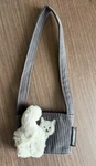 New Starbucks Limited Cat Tail Fluffy Butt Drink Holder Carrier Grey Gray. Fixed Price $39.99.