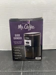 Mr. Coffee 12-CUP Automatic Burr Grinder Black Precision Grinding For All Types. Fixed Price $57.50.
