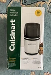 Cuisinart Spice And Nut Grinder SG-10 Electric Brushed Stainless Series. Fixed Price $29.99.