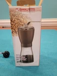 Tiamo Coffee Grinder Manual Stainless Steel Body With Ceramic Burrs. Fixed Price $24.00.