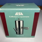 Ilsa Caffettiera Napoletana Coffee Maker For 1-2 Cups Tazza Art 8. Fixed Price $74.49.