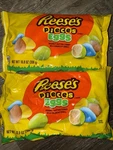 Reeses Pieces Peanut Butter Eggs Candy 2-BAGS 10.8 Oz. Each Expires 05/2027. Fixed Price $25.80.