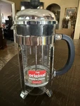 Bodum The Original French Press Coffee Maker Chrome & Glass. Fixed Price $16.99.