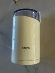 Krups F203 Electric Coffee Spice Grinder With Stainless Steel Blades Tested. Fixed Price $12.50.