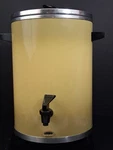 Vintage West Bend Coffee Maker Harvest Gold Party Percolator 30 Cup No 13535 Vtg. Fixed Price $22.05.
