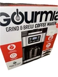 Gourmia & Brew GCM3180 12-CUP Digital Coffee Maker With Built-in Grinder. Fixed Price $89.99.