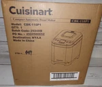 New Cuisinart CBK110P1 Automatic Bread Maker CBK-110P1. Fixed Price $141.25.