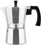 Classic Stovetop Espresso Maker 6 Cup Moka Pot Aluminum Silver Perfect Cuban Co. Fixed Price $28.36.