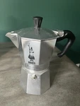 Bialetti 3-CUP Stovetop Espresso Maker For Macchiato, Mocha, Cappuccino. Fixed Price $31.00.