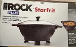 Family Size 7.4 Qt The Rock (tm) Plus By Starfrit Electric Multi-use Pot Niob. Fixed Price $59.99.