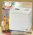 Welbilt Bread Machine #ABM4400 Extra Large Capacity 1, 1.5 & 2 Pound Loaves. Fixed Price $125.00.