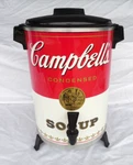 Campbell's Soup Coffee Urn Cup West Bend Percolator 57030 Classic Clean. Fixed Price $174.99.