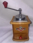 Vintage Kym Mokka Coffee Grinder Made Germany 1960 S. Fixed Price $129.00.