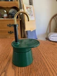 Vtg. Gsi Outdoors Camping Mini Small Coffee Espresso Machine Maker Green 1 Cup. Fixed Price $24.95.
