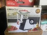 Linkchef MG-4130 Electric Meat Grinder 300W 120V W/ Plates Sausage Kit. Fixed Price $39.95.