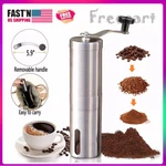Manual Coffee Bean Grinder Stainless Steel Hand Mill Ceramic Burr Us. Fixed Price $13.34.