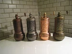 50 Grinders Mixed 4" Turkish Pepper Salt Spice Mill Brass Dhl Express. Fixed Price $380.00.