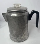 Vintage Century Alummum Ware Camping Coffee Pot 7 Cup Percolator Survival Hiking. Fixed Price $25.00.