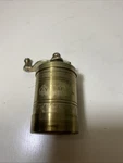 Ottoman Brass Pepper Mill Coffee Spice Grinder Manual Hand Crank Made Turkey. Fixed Price $150.00.