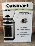 Cuisinart Supreme Automatic Burr Mill Coffee Grinder 18 Settings. Fixed Price $45.00.