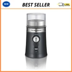 Hamilton Beach Custom Coffee Grinder, Electric Burr Mill, 14 Cup, Black, 80393FG. Fixed Price $38.59.
