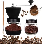 Mixpresso Manual Coffee Grinder Set, Hand Mill With Stainless Steel. Fixed Price $28.88.