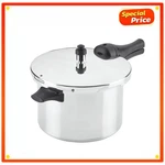 Farberware 6 Quart Aluminum Stovetop Pressure Cooker 15 Psi Kitchen Pot. Fixed Price $45.99.