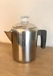 Vintage Copco Stainless Steel Stovetop Coffee Percolator 8 Cup Mcm Thailand. Fixed Price $29.90.