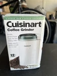 Cuisinart Coffee Bean Grinder White Bar New Open Box Travel Bnb Vacation DCG-20. Fixed Price $35.74.