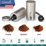 Hand Manual Stainless Steel Coffee Grinder Detachable Machine Portable Crank. Fixed Price $12.71.
