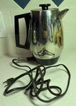 Vtg Lifetime Flavo-perk Coffee Maker Percolator 10 Cup West Bend Electric 7238. Fixed Price $29.99.