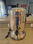 Farberware Automatic Stainless Steel Coffee Urn 12-22 Cups Percolator L1200. Fixed Price $65.00.