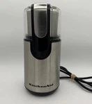 Kitchen Aid Coffee Grinder BCG1110B Super Clean - Tested. Fixed Price $18.00.