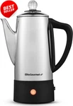 EC140 Electric Coffee Percolator 6 Cup Stainless Steel With Keep Warm Function -. Fixed Price $65.00.