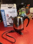 Farberware FCP240 2-4 Cup Stainless Steel Coffee Electric Percolator. Fixed Price $34.99.