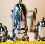 Vev Vigano Inox 18/10 Stainless Steel Espresso Maker. Fixed Price $56.36.