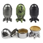 Funny Missile Shaped Tobacco Grinder 4 Layer Spice Crusher For Kitchen Novetly. Fixed Price $16.99.
