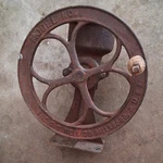 C.s. Bell Co Model No. 1 Cast Iron Manual Grain Mill With Hand Crank. Fixed Price $220.00.