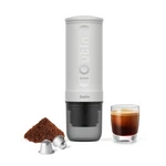 Outin Nano Portable Electric Espresso Machine Pearl White OTEM-01 Travel 20 Bar. Fixed Price $149.99.