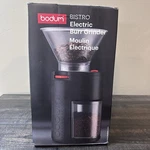 Bodum Bistro Electric Burr Grinder No. 12530 Used Once, With Box, Working. Fixed Price $29.99.