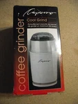 Capresso Cool Spice & Coffee Grinder Model 501 100W 110V. Moulin Cafe. Fixed Price $25.00.