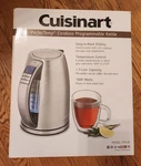 Cuisinart Perfectemp Cordless Programmable Electric Kettle CPK-20 Open Box. Fixed Price $89.99.