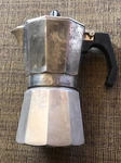 Vintage Bonjour Aluminum Stovetop Camping Espresso Coffee Maker 1 Cup Percolator. Fixed Price $7.00.