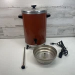 Retro Bend Westmark 30 Cup Percolator Coffee Maker 3525 Red Tested. Fixed Price $22.64.