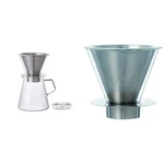 Kinto Carat Dripper & Pot 4 Cups Gift 21678 21679 Fr Japan. Fixed Price $109.45.