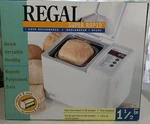 Regal Bread Maker Super Rapid Hour 1.5LBS White K6731 Open Box. Fixed Price $41.29.
