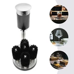 Kitchen Maid 5 Brush Upright Electric Commercial Restaurant Bar Glass Cup Washer. Fixed Price $342.56.