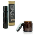 Comandante C40 Bean Jar Brown Glass 4-PACK Set Brand New Unopened. Fixed Price $98.02.
