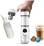 Staresso Mini Coffee Maker & Manual Milk Frother, Portable Espresso White. Fixed Price $69.00.